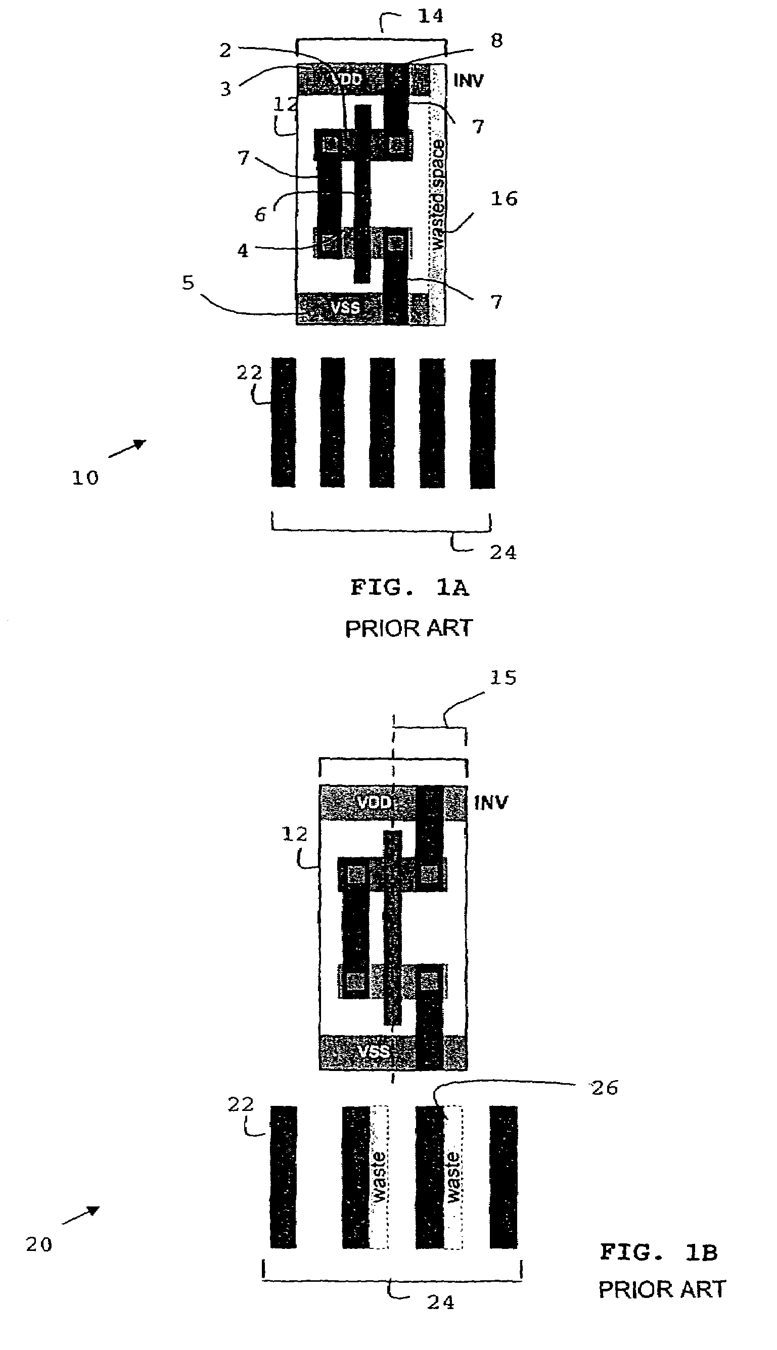 Aligned logic cell grid and interconnect routing architecture