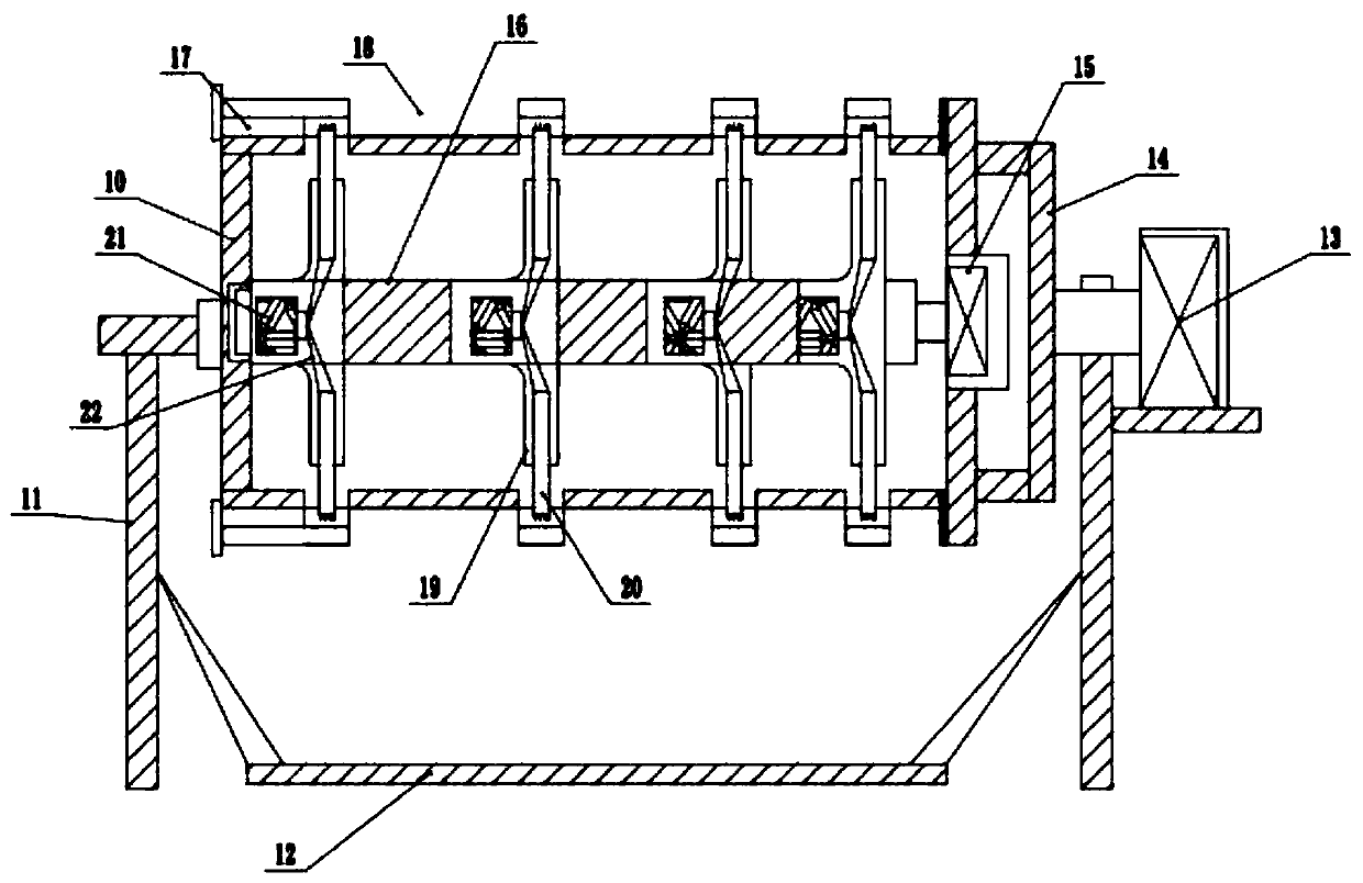 Mechanical steel bar equal-length cutting equipment