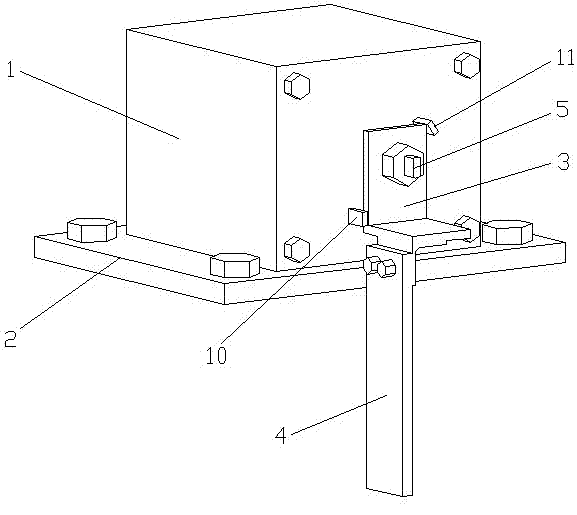 Walking protection device and method of material piling and taking machine