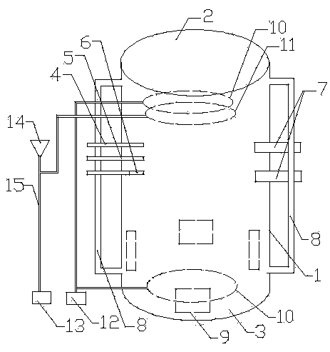 Fog-haze environment simulation experiment device