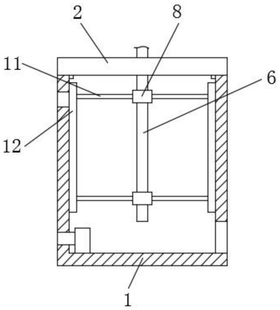 Feed storage device for sheep breeding