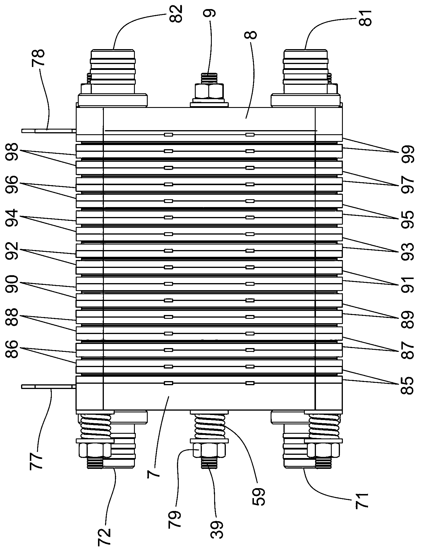 All-vanadium flow battery