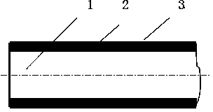 High-strength composite stainless steel flagpole and welding method thereof