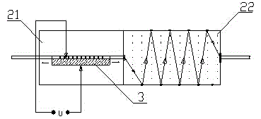 Poisonous and harmful gas concentration on-line testing method