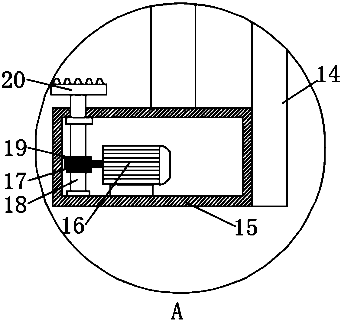 Ball grinding machine dust suction device for ceramic tile machining