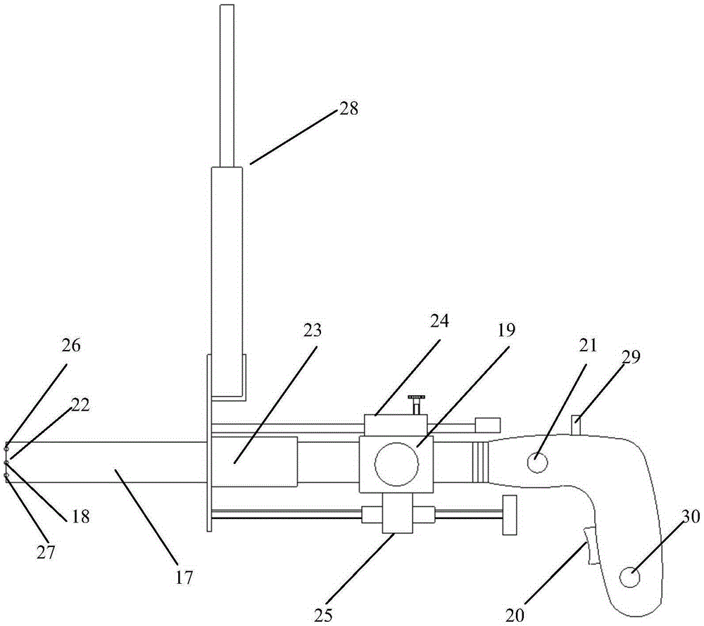 Wall installation dust-free visual rapid construction system