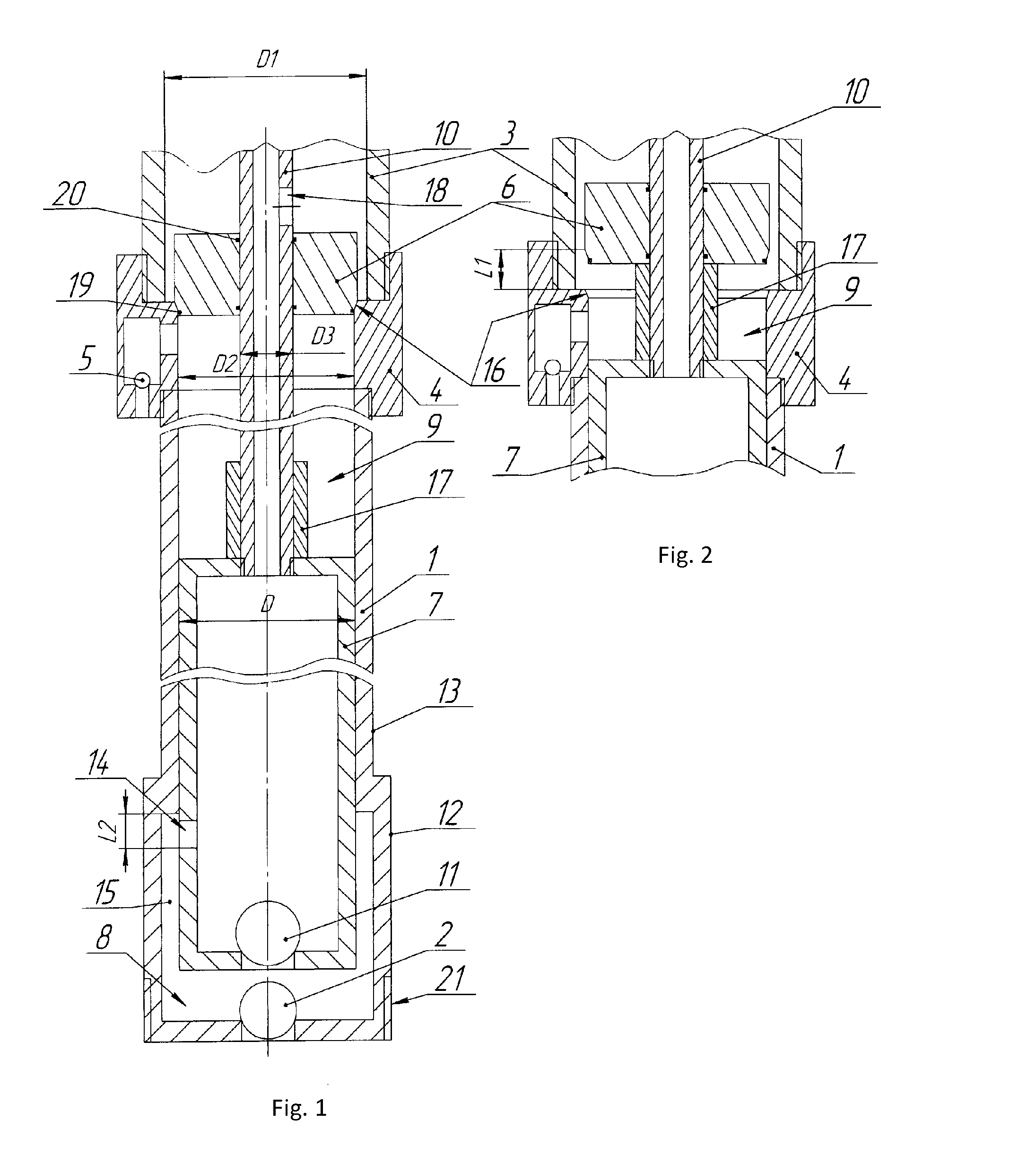 Double-action sucker-rod well pump