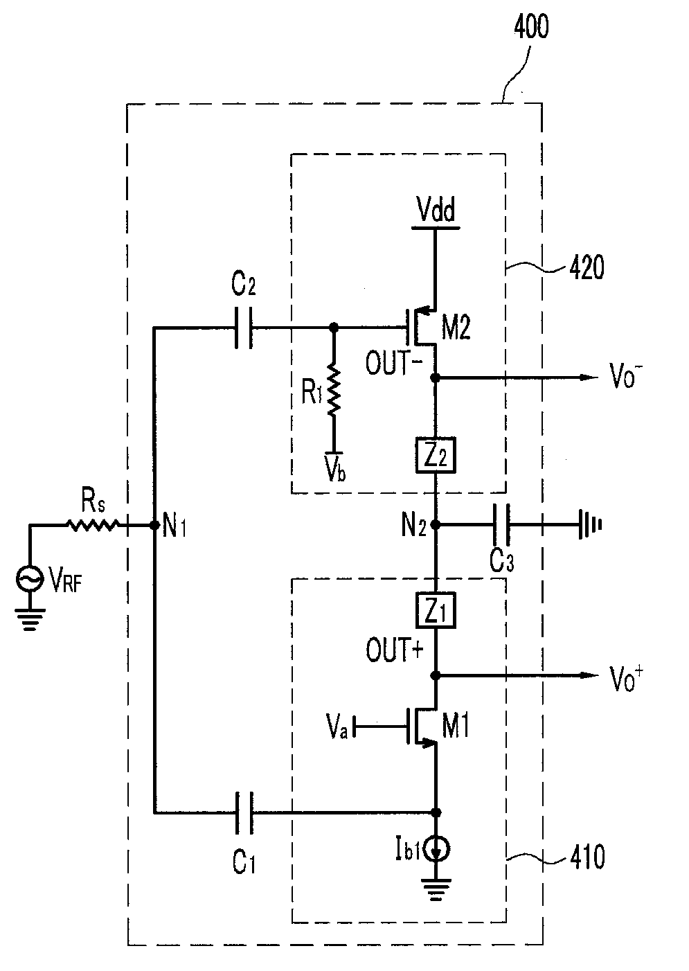 Signal converter for wireless communication and receiving device using the same