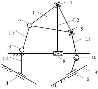 Multi-degree of freedom space parallel robot mechanism