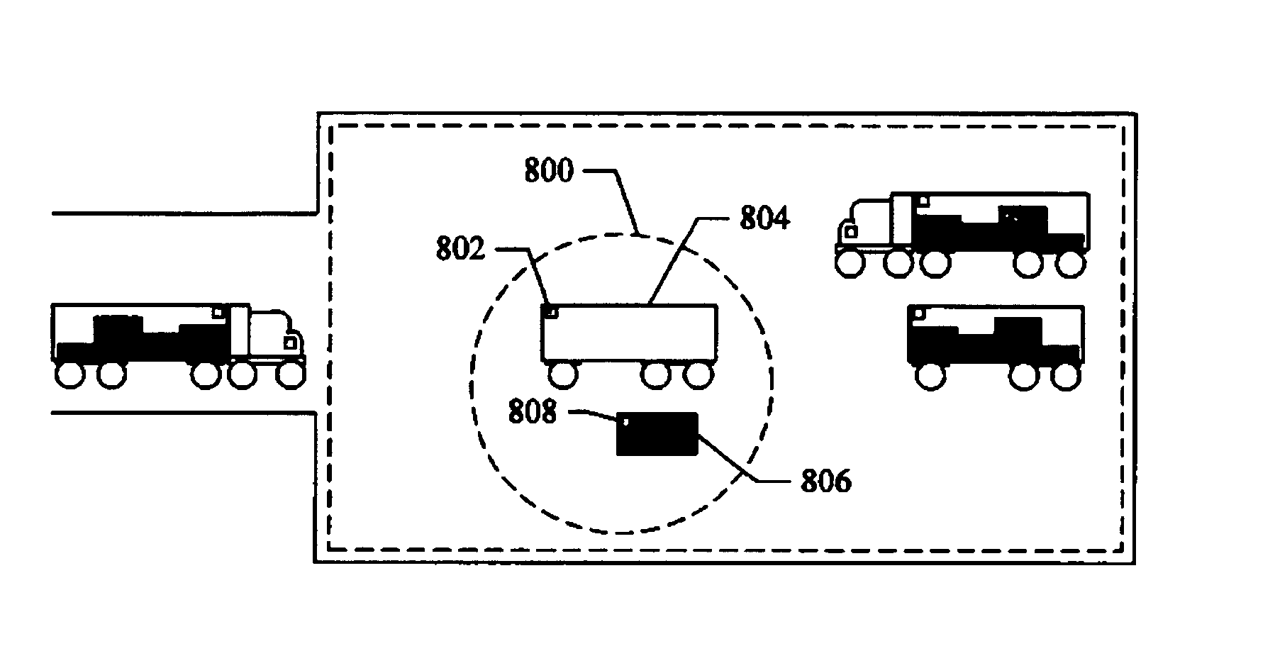 System for providing a virtual vehicle boundary