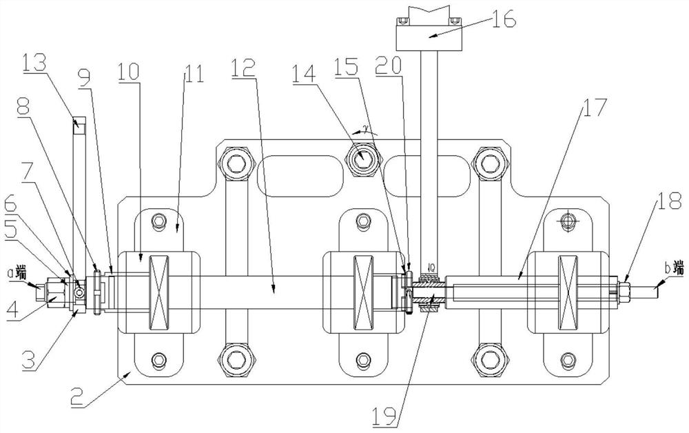 Detection device for detecting durability of vehicle shock absorber sleeve assembly