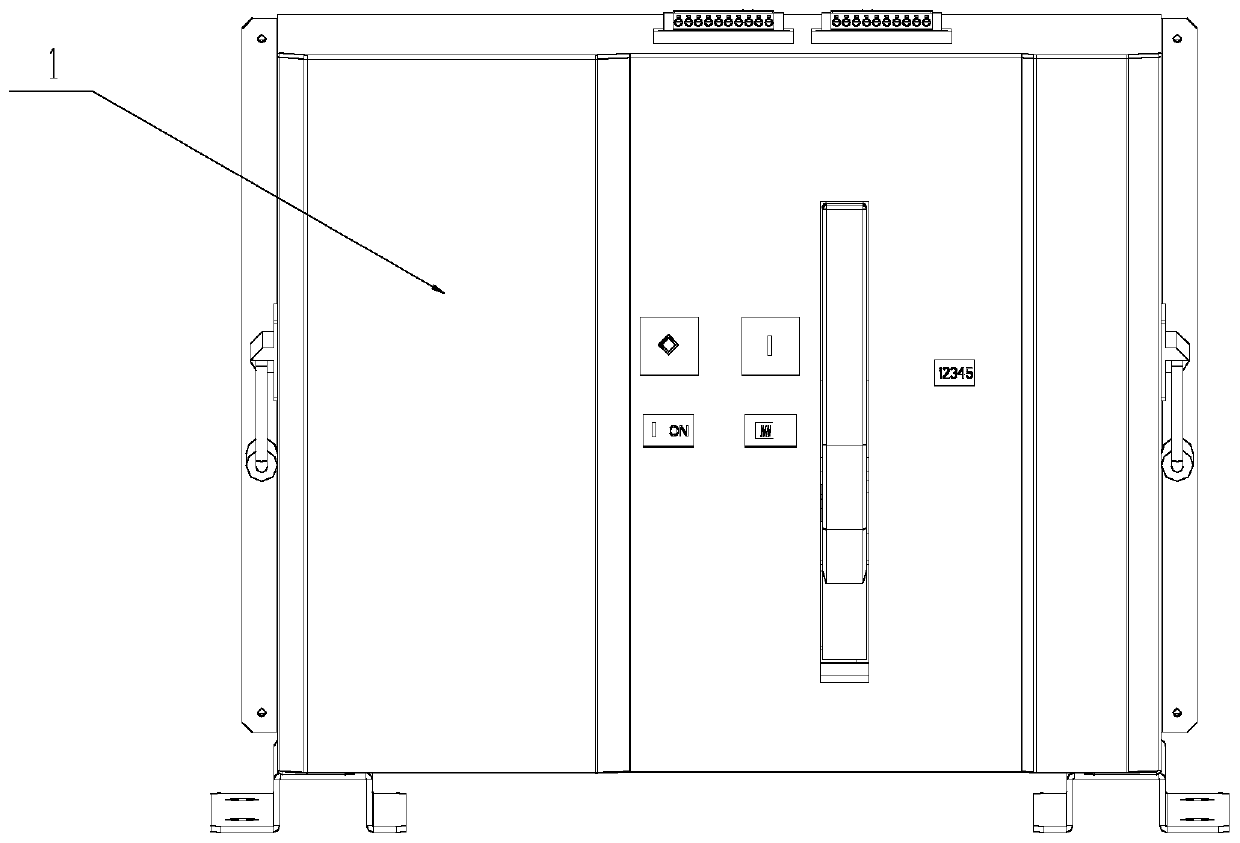 Indoor direct current earthing switch