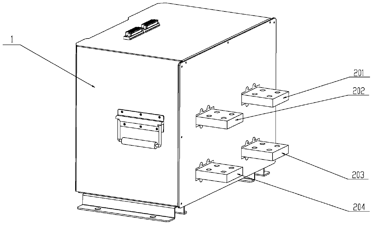 Indoor direct current earthing switch