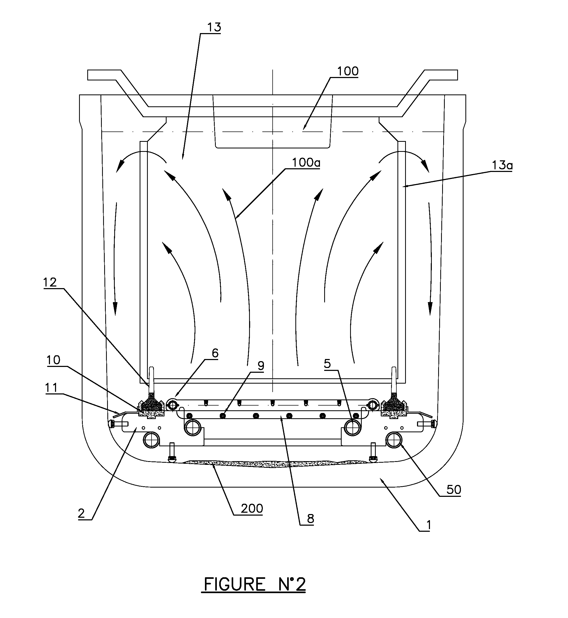 System and apparatus for enhancing convection in electrolytes to achieve improved electrodeposition of copper and other non ferrous metals in industrial electrolytic cells