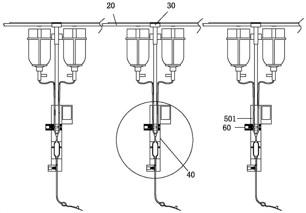 Infusion regulating control system