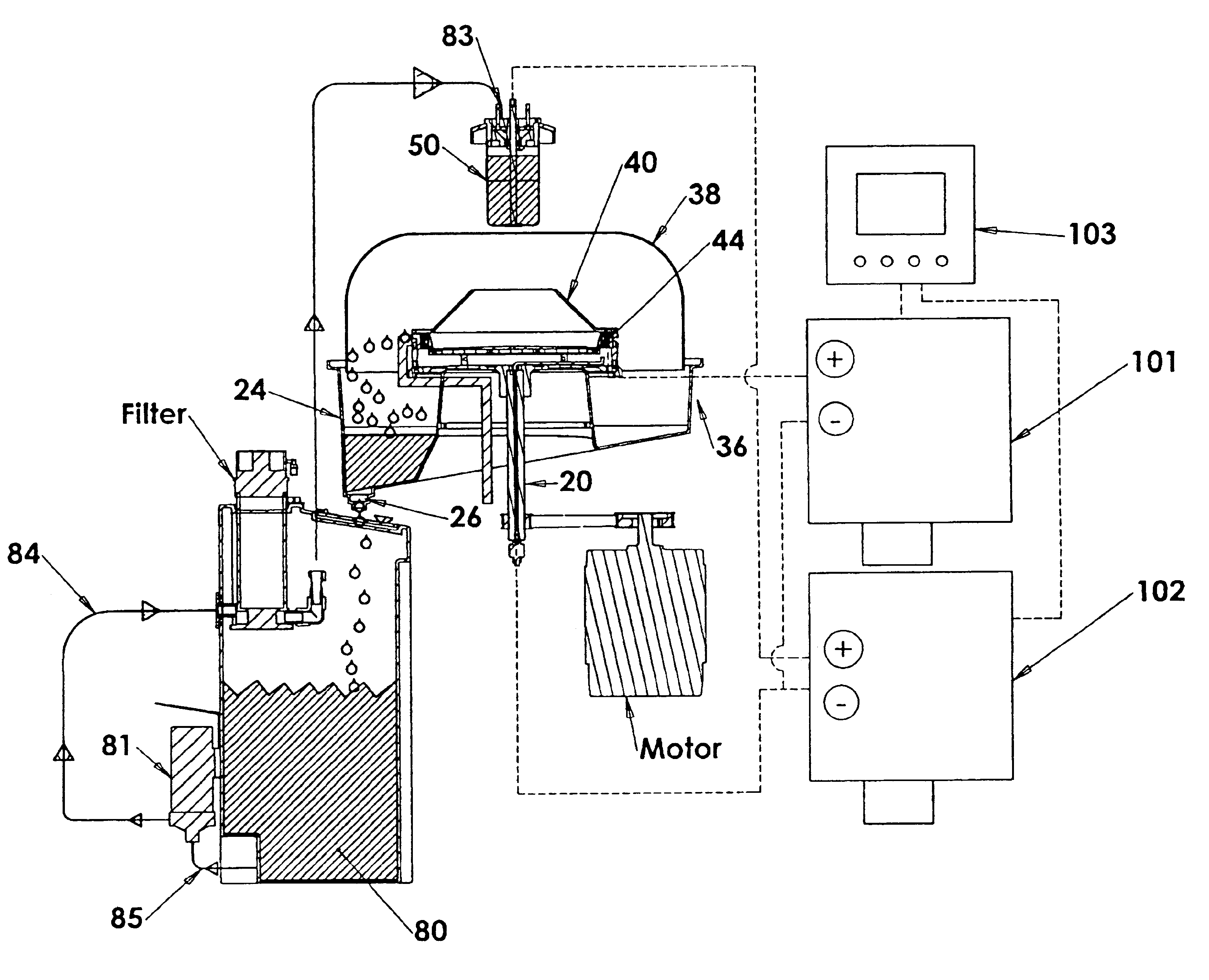 Electrodeposition apparatus and method using magnetic assistance and rotary cathode for ferrous and magnetic particles