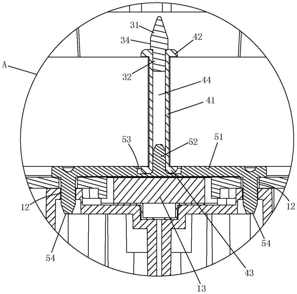 Rivet pipe file binding machine capable of automatically cutting and taking rivets