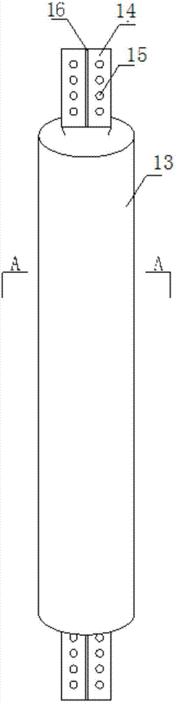 Transformer substation structural rigidity strengthening device