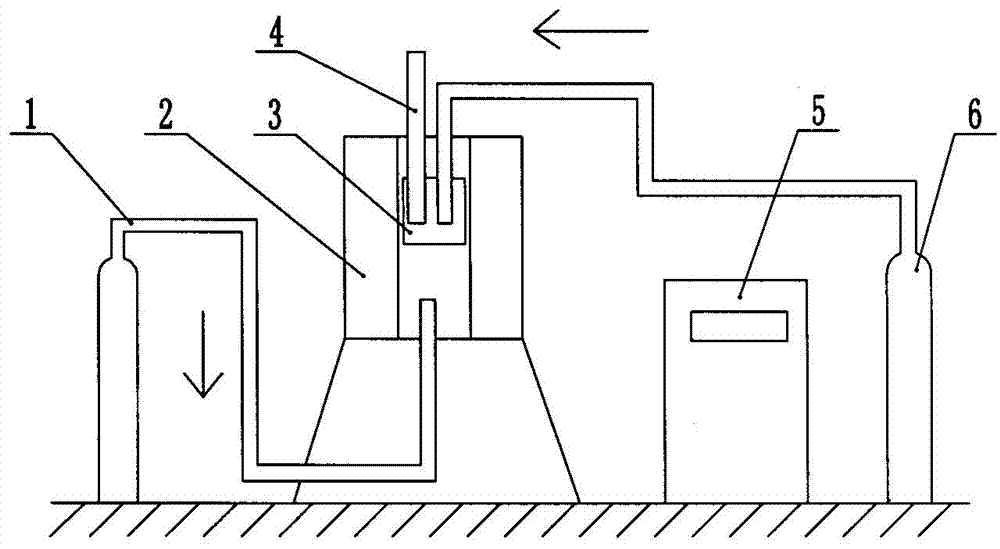 Method for preparing low-silicon-titanium-type vanadium slag from vanadium-containing molten iron