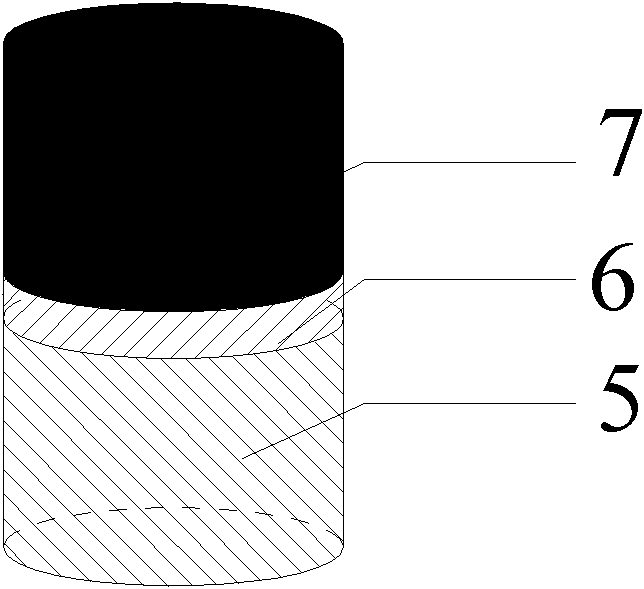 Device for testing composite asphalt pavement interlayer shear fatigue, and method thereof