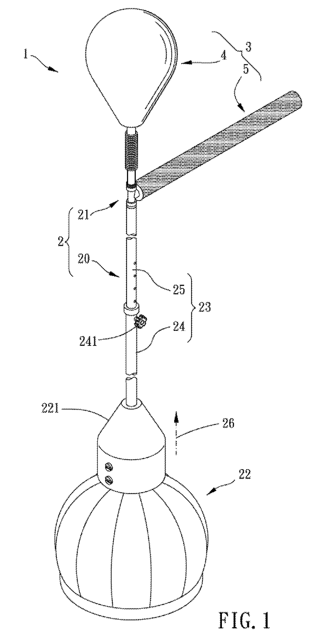 Striking training device