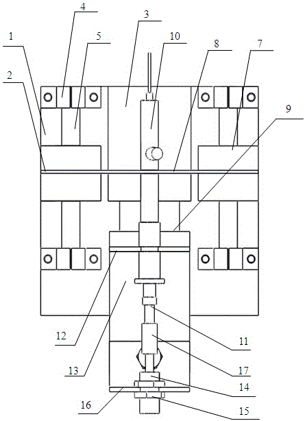 Automatic continuous injection device for fish vaccine injection