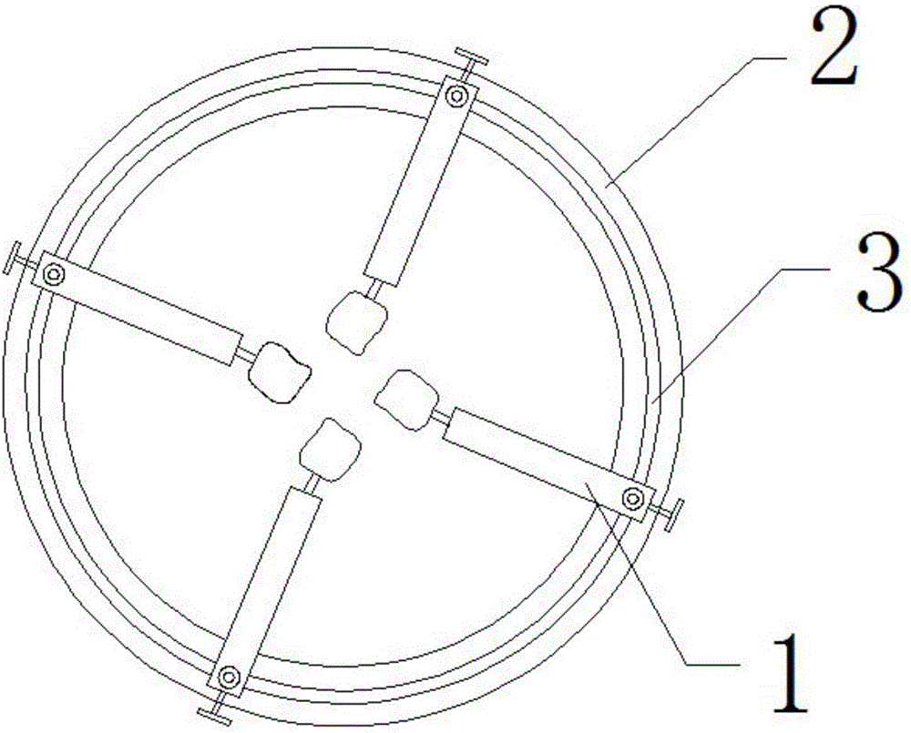 Surgical hang hook device for department of hepatobiliary surgery