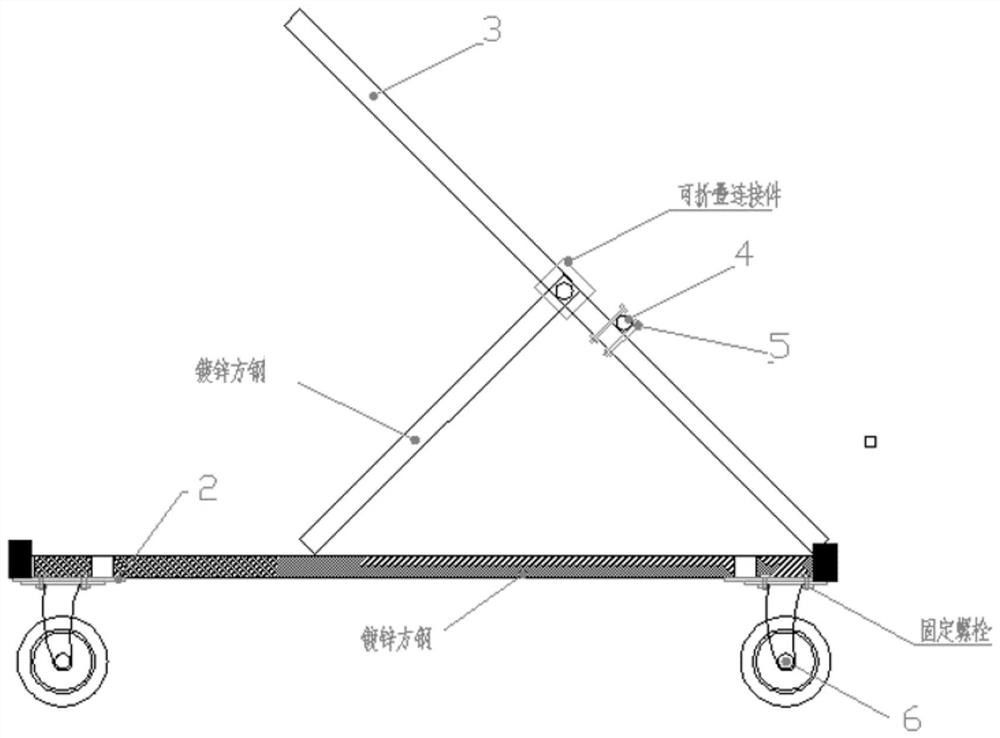 Electric wire pay-off device