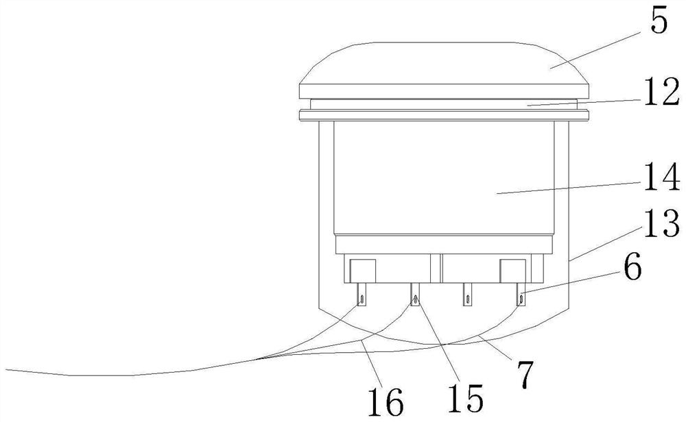 Novel pedal type control cover lifting and ring lifting intelligent closestool