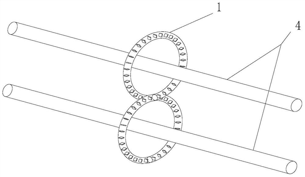 A wireless networked current non-contact measuring device and method for magnetic sensing units