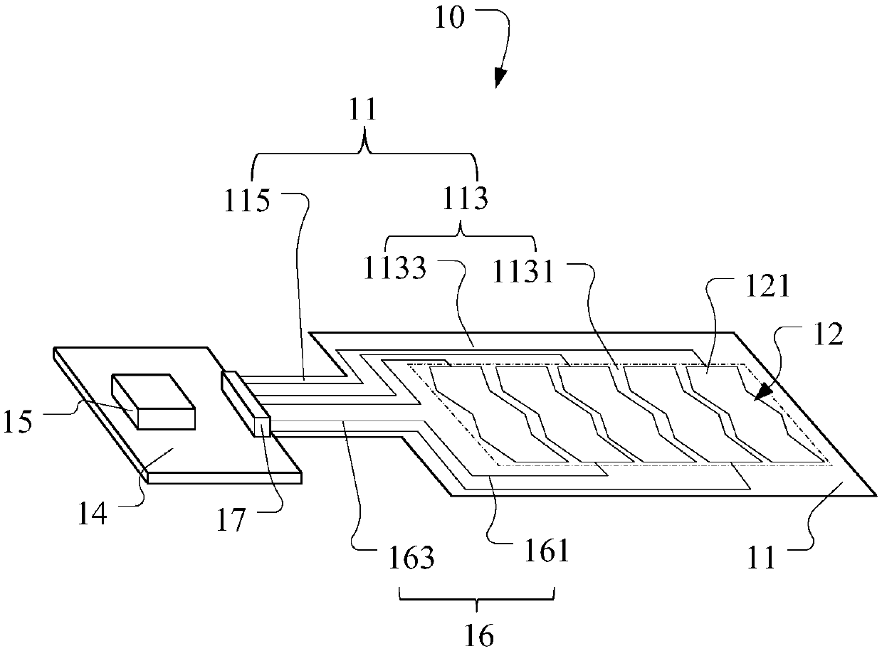 Touch control structure and touch control device