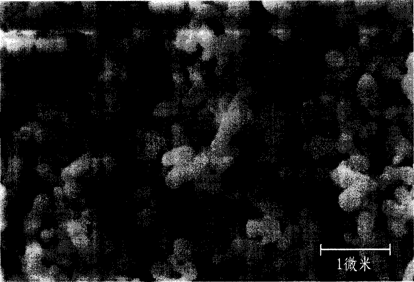 Process for preparing tungstate nano film