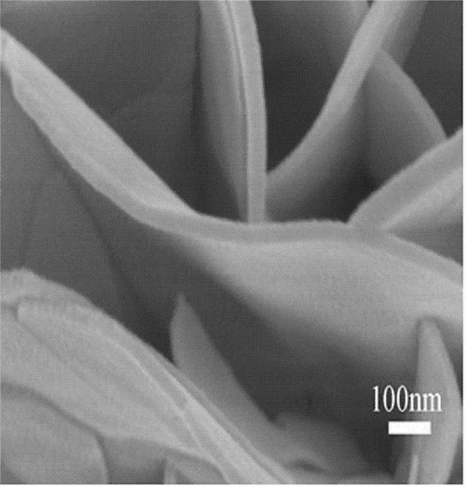 Method for synthesizing nano flower-shaped spherical In2Se3 diethylenetriamine (DETA) hybrid material by means of solvothermal