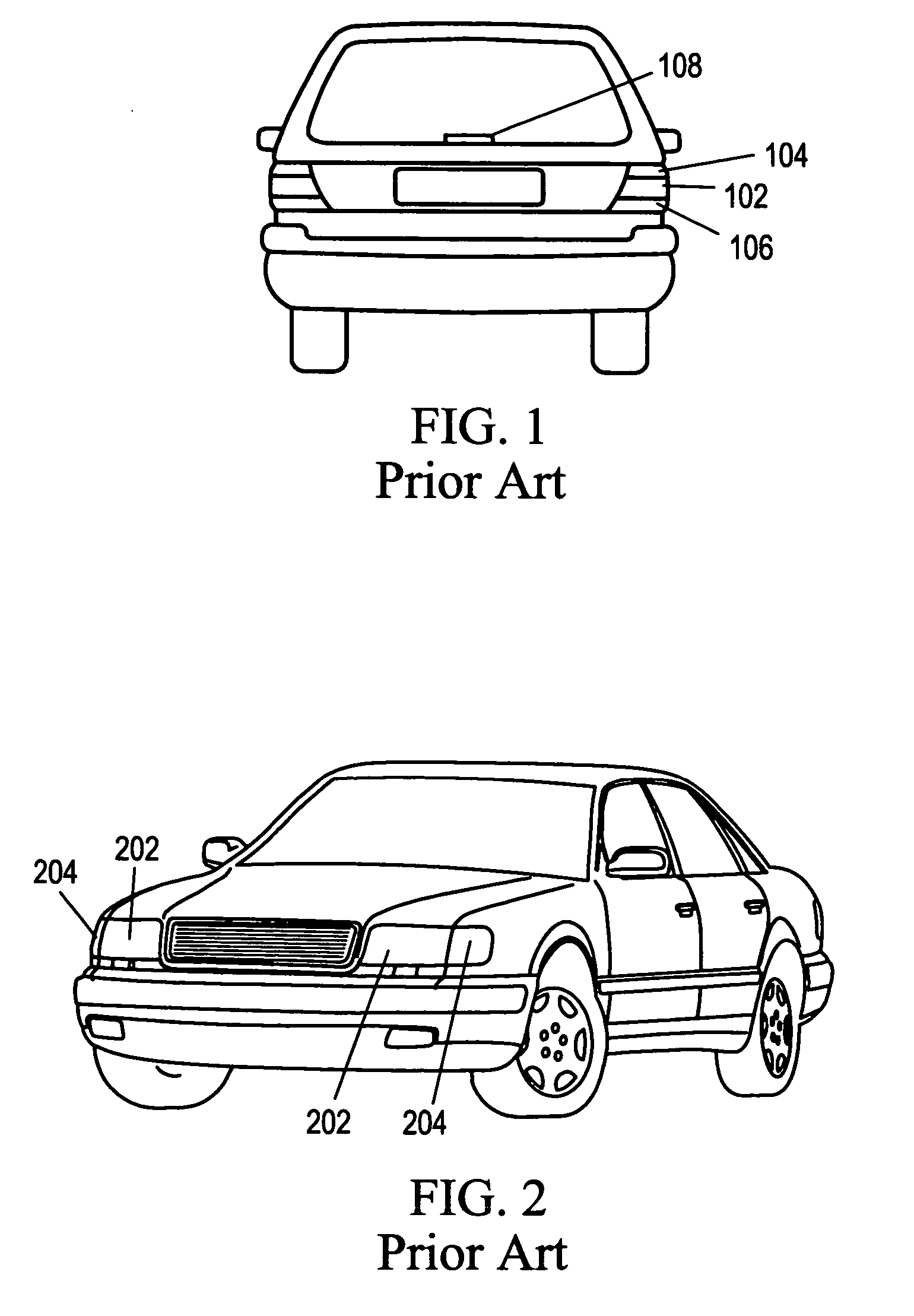 Vehicle accelerator and brake indicators