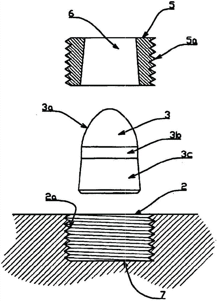 Fixing method of superhard tool and hard contact