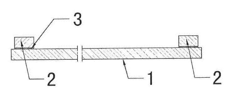 Point hanging porcelain plate for point hanging construction