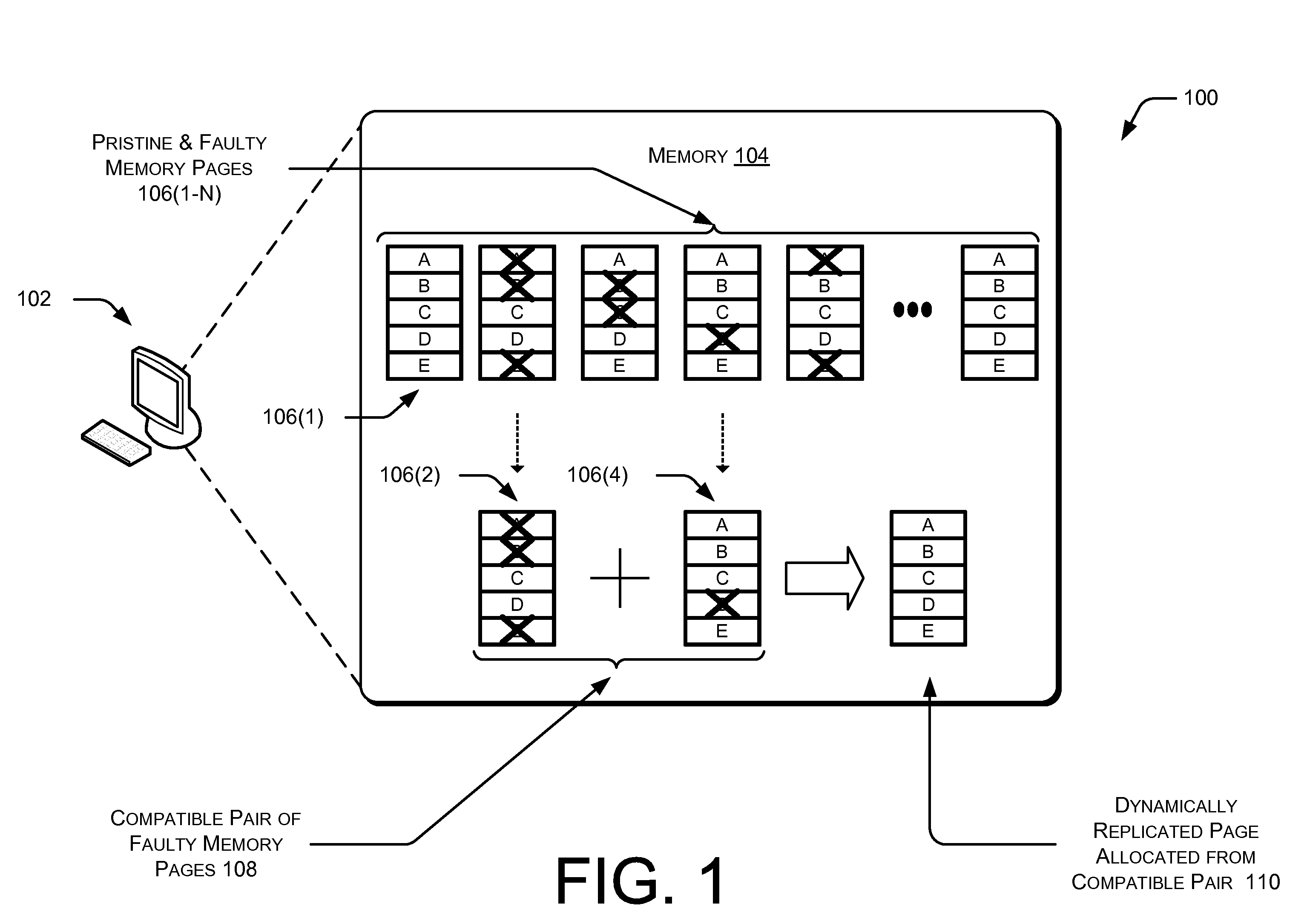 Dynamically Replicated Memory