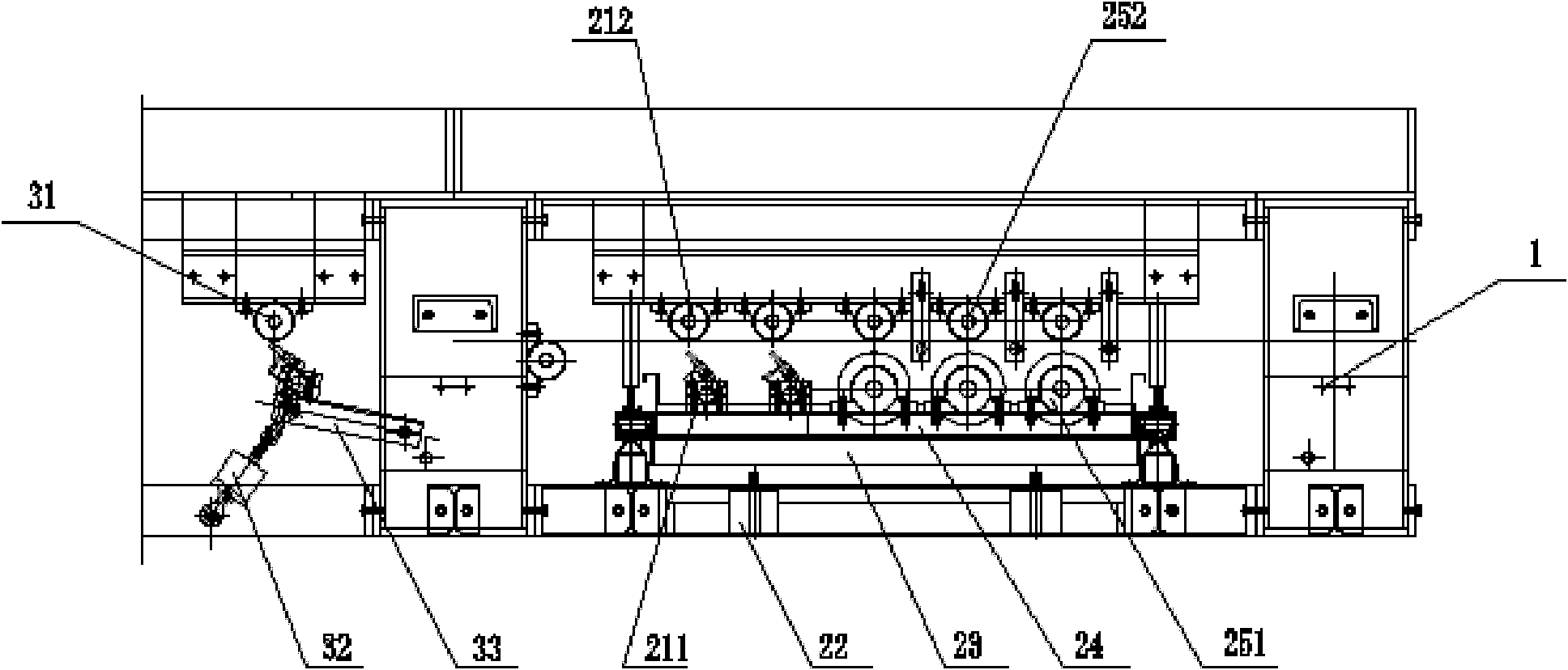 Conduction band cleaning-prebaking device