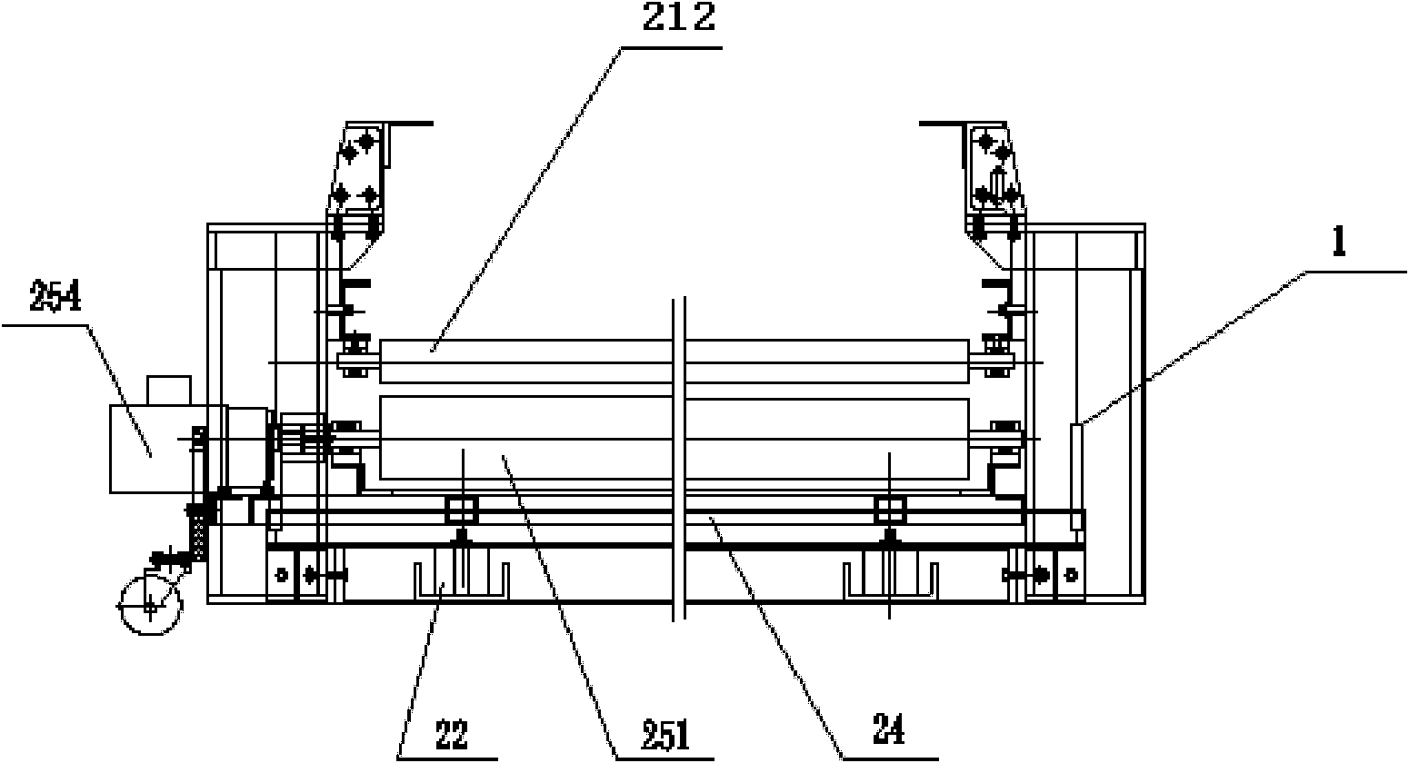 Conduction band cleaning-prebaking device