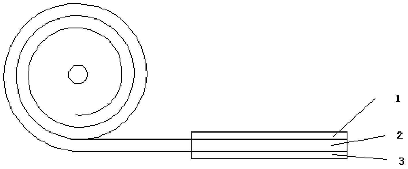 Aging-resistant adhesive tape used for protecting edge of film photovoltaic module and preparation method of adhesive tape