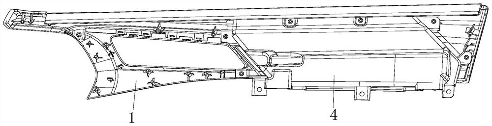 Vehicle door storage structure