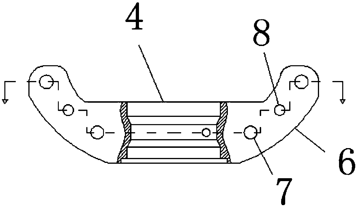 Machining process of special-shaped bearing