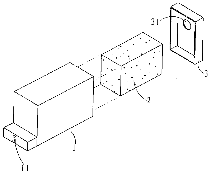 Ink storage material of ink box