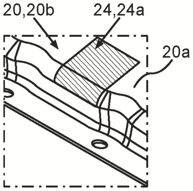 Housing assembly for high-voltage energy accumulator and vehicle