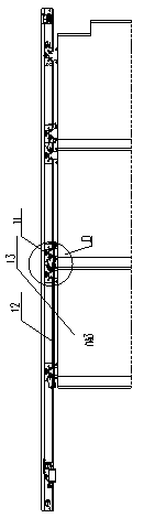 Extensible type protective door