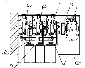 Extensible type protective door