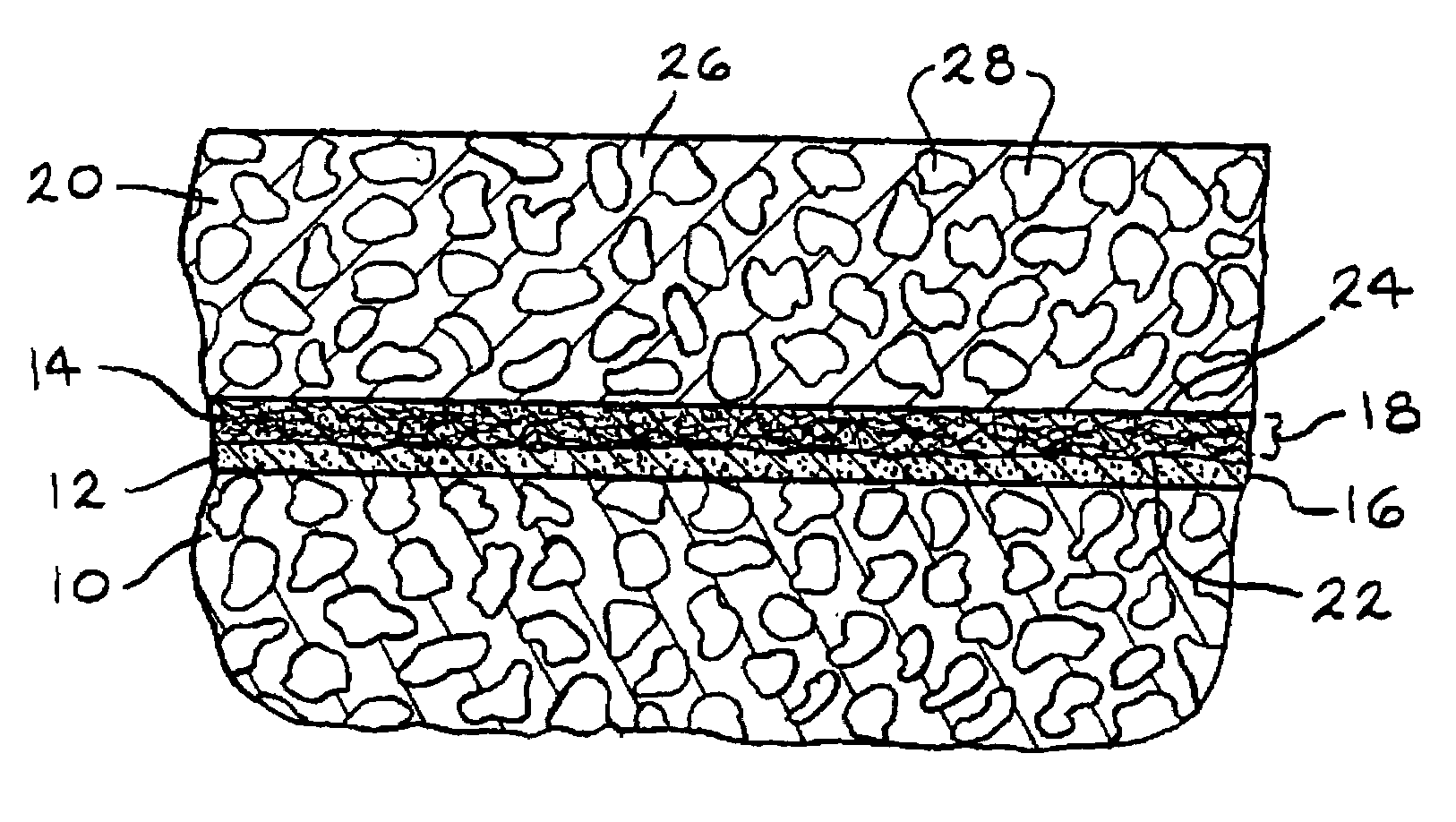 Mats for use in paved surfaces