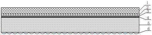 Laser dynamic anti-counterfeiting tear tape for cigarette and production technology thereof