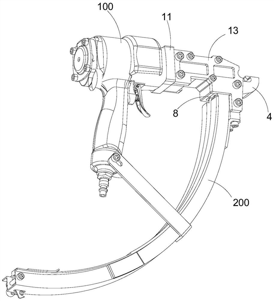 Clip nail gun