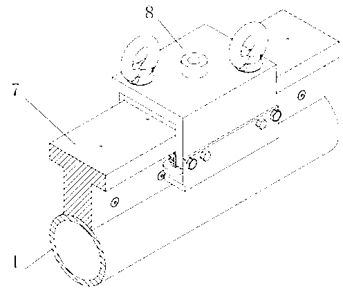 Mine tunnel compressed air sequent conveying device and conveying method thereof